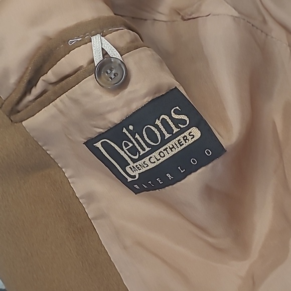 Cambridge men's brown cashmere blazer jacket L/ xl - Picture 7 of 8